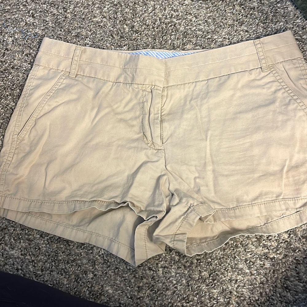Jcrew khaki chino shorts